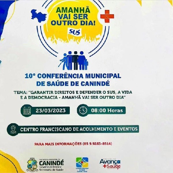 Canindé realiza a 10ª conferência municipal de saúde